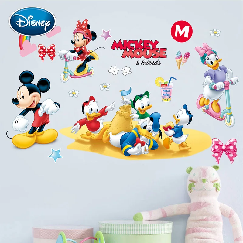 Disney новая наклейка &quotМстители&quot Детская комната спальня фон водостойкие