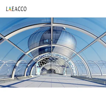 

Laeacco Modern City Building Scene Blue Sky Baby Party Photography Backdrops Photographic Backgrounds Photocall For Photo Studio