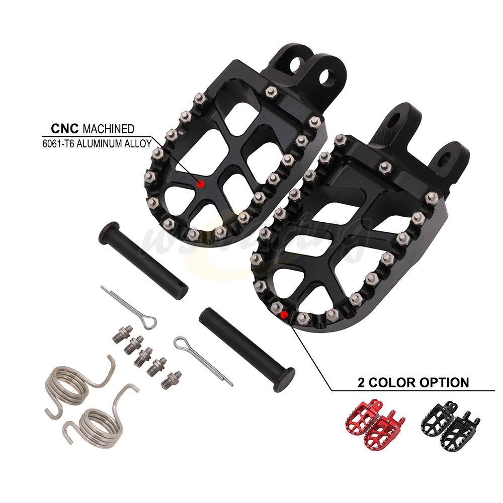 Подножка для ног мотоцикла алюминиевая педаль Honda CR 80R 85R 80RB CRM250 XR 250R 400R 600R 650L