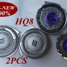2 шт. HQ8 бреющая головка бритвенных лезвий для Norelco Philips Бритва PT730 PT735 PT860 PT870 AT750 AT751 AT890 AT891 HQ7120 HQ7100