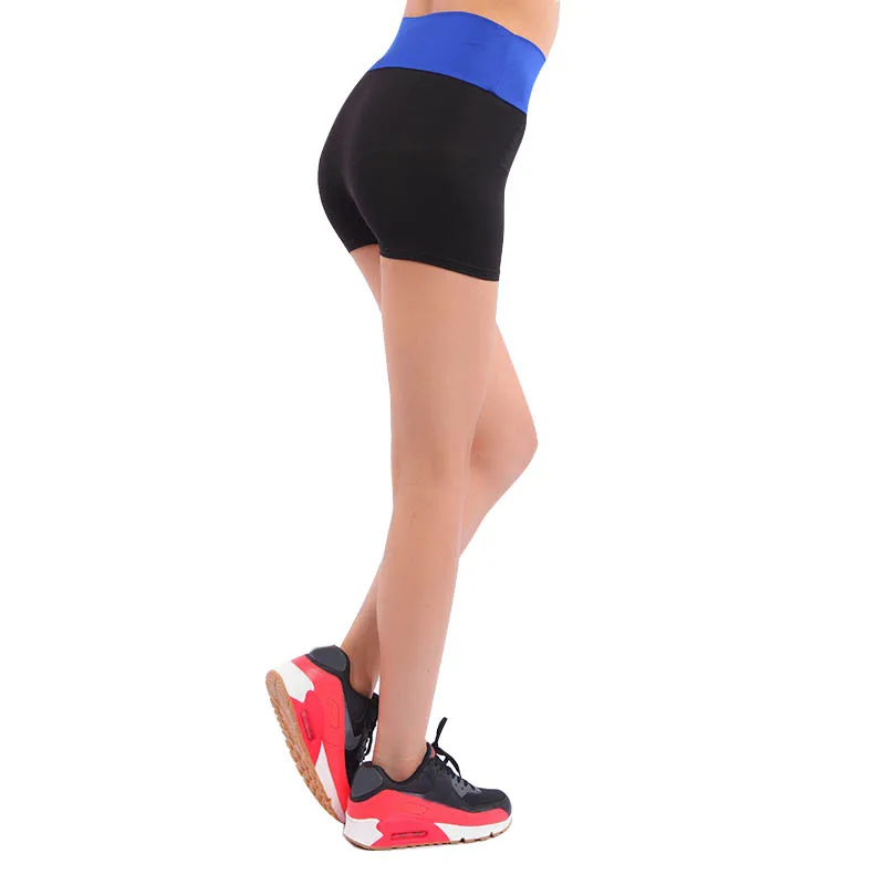 Фитнес шорты для бега женские с высокой талией однотонные спортивные шорты для тренировок тонкие спортивные шорты для занятий спортом