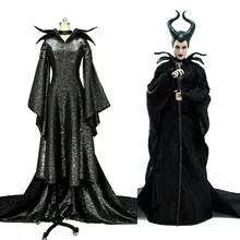 MALEFICENT Angelina Jolie Cosplay Dress Costume Version B For Women