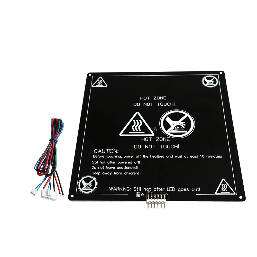 Calor Cama Anet A8 Sustrato De Aluminio 220 220 3mm Heatbed Con Cable 