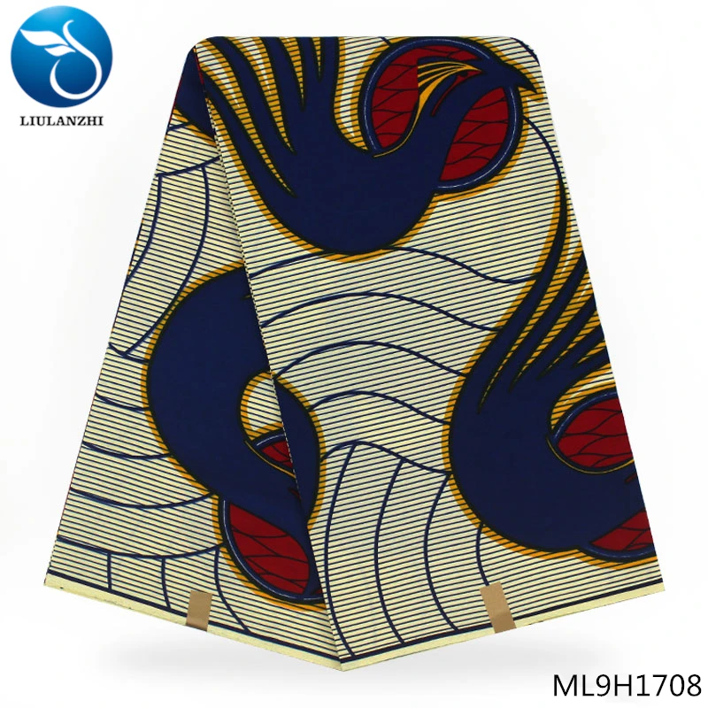 

LIULANZHI ankara Dutch batik wax fabric 2019 100%cotton african print wax fabric dutch wax fabric hot 6yards ML9H1701-ML9H1727