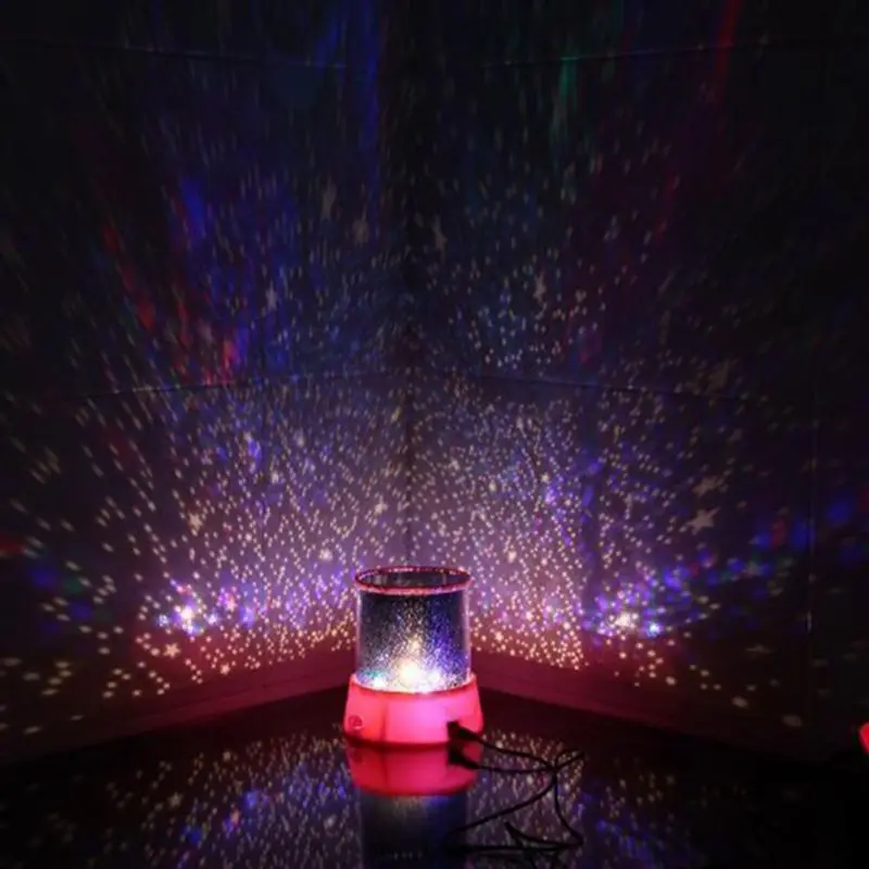 Светодиодный проектор с изображением звездного неба, Красочные Креативные подставки для сна, подарок с горячим светом, практичная Красивая Ночная Новинка