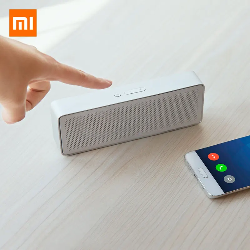 Xiaomi Mi квадратная коробка Bluetooth динамик 2 стерео портативный динамик s Bluetooth 4,2 HD Высокое качество звука воспроизведения музыки MP3