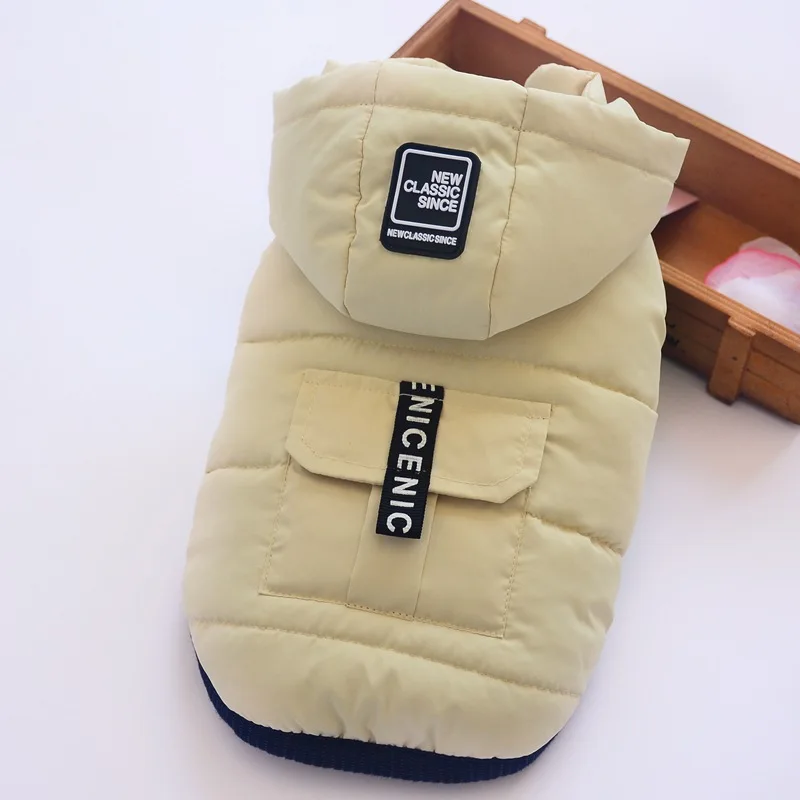 

Pet Dog Coat Jacket Dog Cat Vest Dog Pet Winter Clothes Puppy Warm Hoodies clothes Apperal 5 size 3 colors