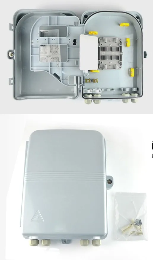 4 шт. FTTH коробка для 16 core или plc плагин в Тип/Волокно-оптической распределительной коробке/FTTH коробка/FTTH распределительная коробка