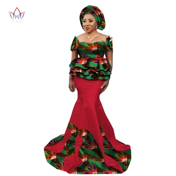 

New Fashion African Skirt Set for Women Dashiki Elegant Plus Size wax print dress