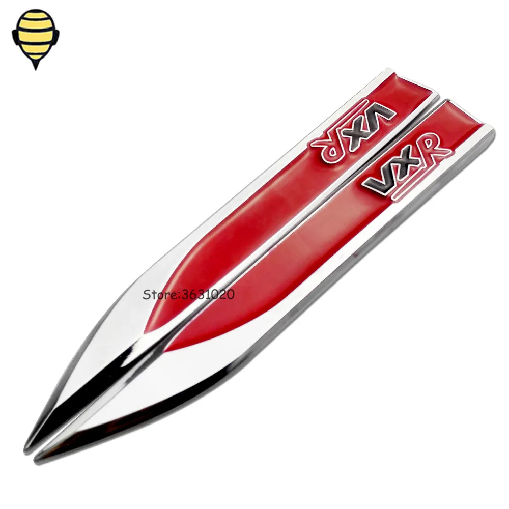 

For VXR Logo Car Fender Sticker Emblem Badge Car Styling For Vauxhall Astra Vectra Insignia Zafira Corsa Mokka Meriva VXR8 Adam