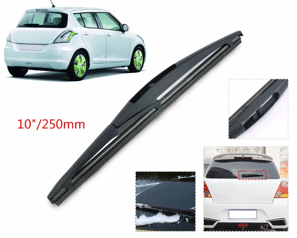 

CITALL 10" Rear Rain Window Windshield Wiper Blade For Suzuki Swift 2005 2006 2007 2008 2009 2010 2011 2012 2013 2014
