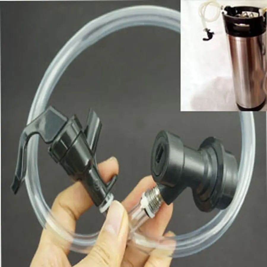 Free Shipping 50CM Line Picnic Tap & Ball Lock Disconnect For Cornelius