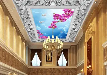 

ceiling wall mural Golden pattern 3 d wallpaper for walls Living room bedroom 3d ceiling modern wallpaper