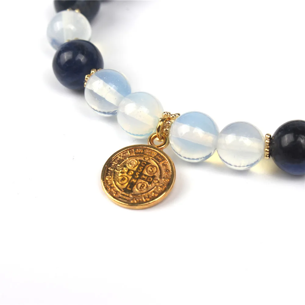 Go2boho Gold Charms Bracelets Women Men Jewelry Energy Chakra Go2boho Gold Charms Bracelets Women Men Jewelry Energy Chakra Bracelet Fashion Pulseira Corss Pattern Meditation Beads Gifts In Strand From