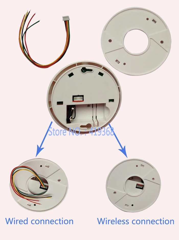 DT-02 Горячие Optische GSM SMS Rookmelder Draadloze Rookmelder En пожарной сигнализации Сенсор Конинг Duif