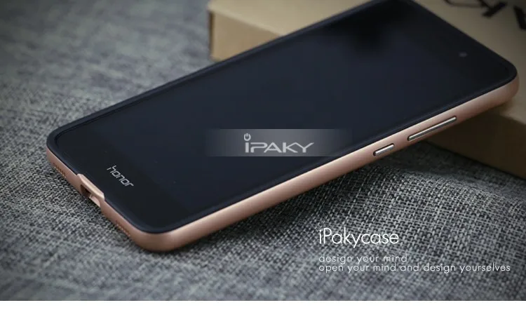 Original iPaky Brand Huawei Honor 5C Case Luxury Neo Hybrid Armor Silicone Back Cover with Frame for Honor 5c (14)