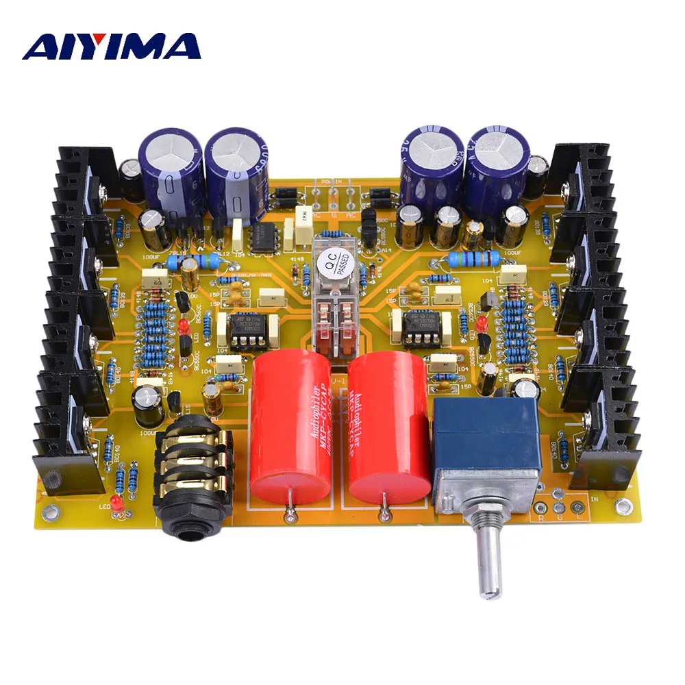 Aiyima HV-1 Headphone Amplifier Board Assembled Headphone Amp Audio Board Base On Beyerdynamic A1