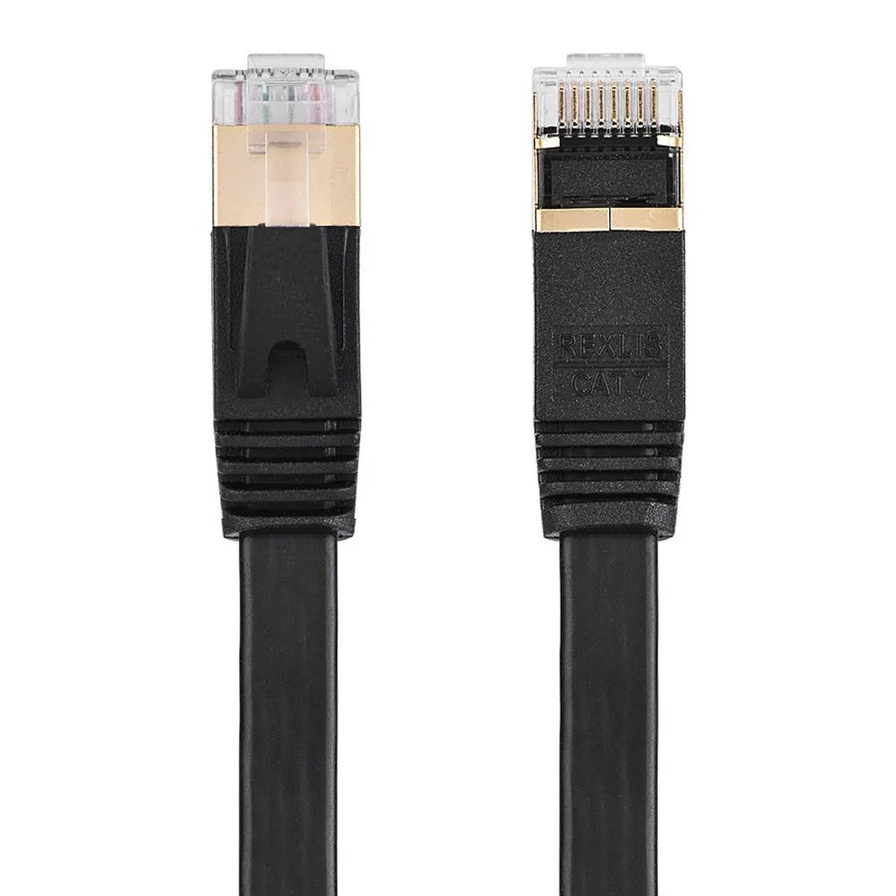 Универсальный Cat7 Ethernet линия выдвижной 10 Гбит/с кабель плоский прочный кабель| |