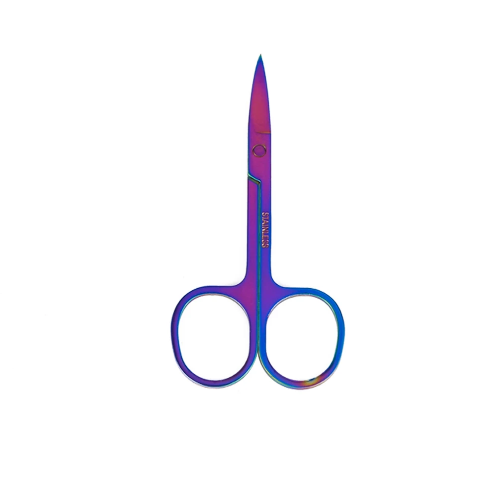 

Hot 1Pc Profeesional Stainless Steel Eyebrow Trimmer Scissors Makeup Tools Beauty Eye Brow Trimmer Shaver Cutter Hair Remover