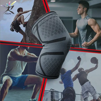 

2Pcs Knee Pads Fitness Sports Safety Equipment Kneepad Running Cycling Knee Pad Protector Basketball Football Sport Safety