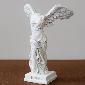 

Greek mythology victory statue of the European figure decoration handicraft shop window angel small ornaments bookshelf home