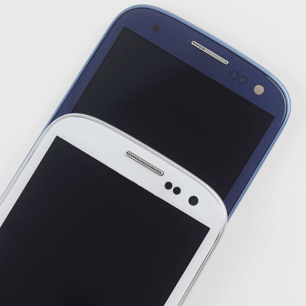 I9300 дисплей для Samsung Galaxy S3 LCD кодирующий преобразователь сенсорного экрана в сборе