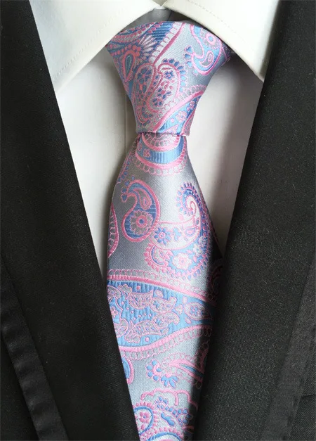 HOOYI галстуки для мужчин Вечерние шелковые галстуки с цветами клетчатые деловые галстуки свадебный подарок галстук рождественские аксессуары - Цвет: Y76