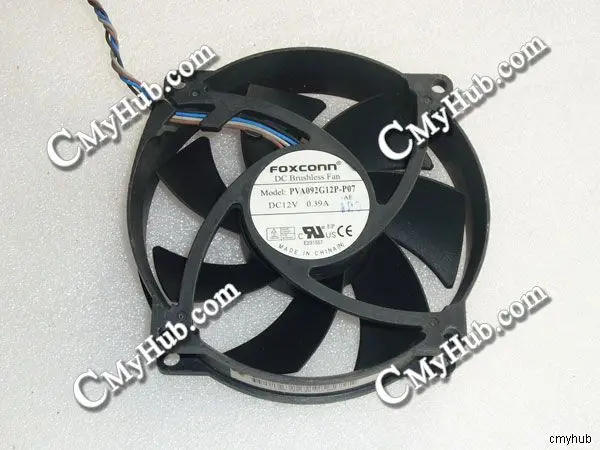 Для FOXCONN PVA092G12P-P07-AE 625257-001 PKP597G01K31 E231557 DC12V 0.39A 4Pin 4 провода 95x95x25 мм компьютер процессор Дело Вентилятор охлаждения