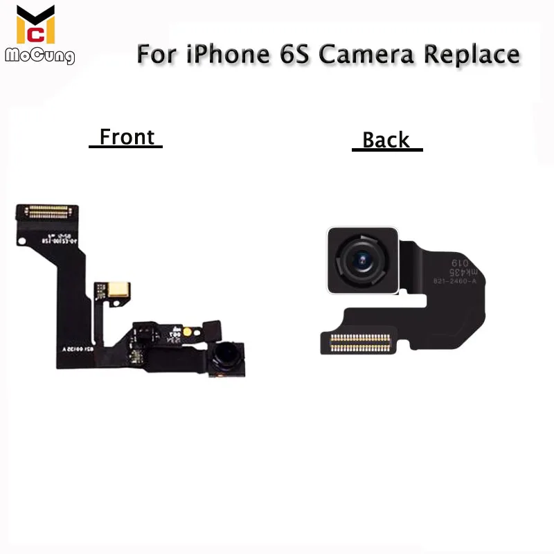 Замена модуля фронтальной задней камеры для iPhone 6S большой основной гибкий кабель