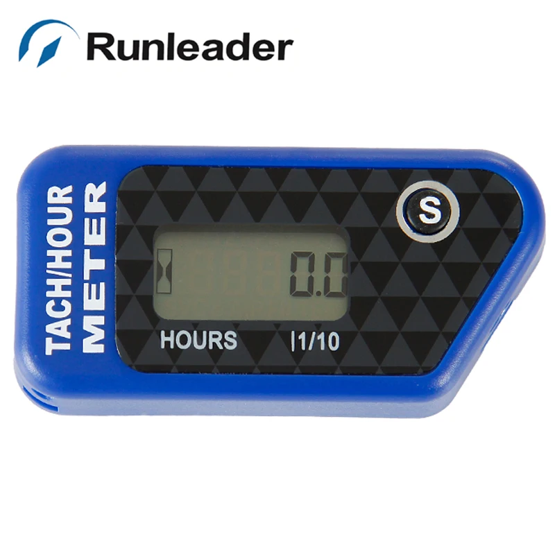 Runleader Resettable Tachometer / Hour Meter for Lawn Garden Tractors