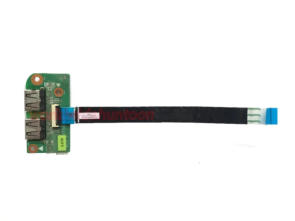 Плата USB порта DA0BL6TB6E0 для Toshiba Satellite L650 L650D L655 L655D L750 L755 L750D 100% рабочий день и 90 дней