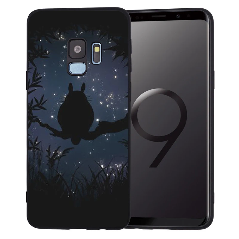 МИЛЫЙ Тоторо Аниме Ghibli Миядзаки для samsung Galaxy S9 S8 S10 Plus S7 S6 Edge S10 Lite Note9 8 чехол крышка Etui