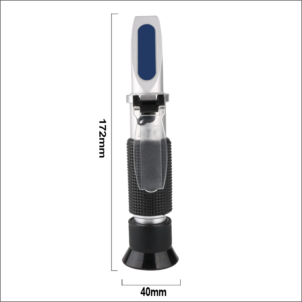 RZ Refractometer Sugar Meter Salinity Nacl Tester Portable Saccharimeter Brix 0-32% Salinity 0-28% Handheld Hydrometer