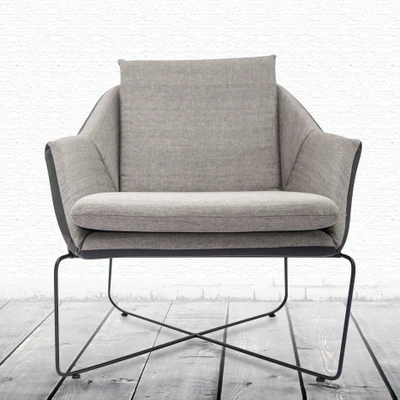 Луи Мода кафе стулья нордический один досуг диван современный лаконичный магазин ленивый человек творческий Железный искусство
