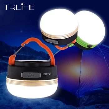 

Mini Portable Lantern Tent Light Camping Lights Emergency Lamps Waterproof Hang Magnent Flashlight Camping AAA USB Rechargeable