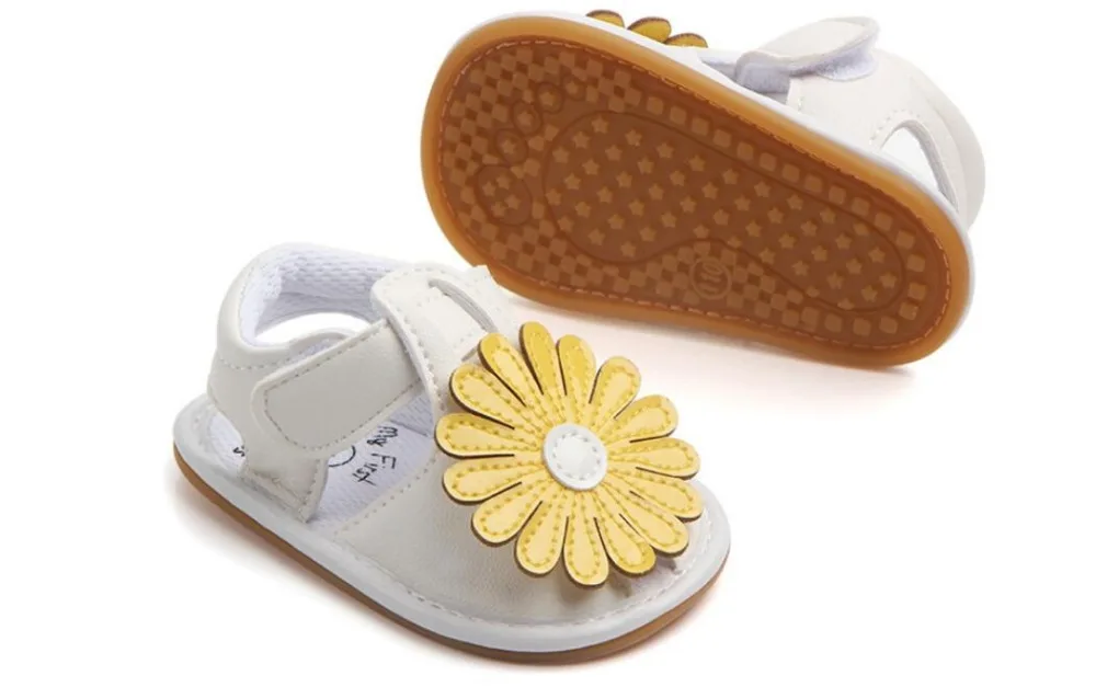 Обувь для маленьких девочек из искусственной кожи с твердой резиновой подошвой, кроссовки для новорожденных, кожаные шлепанцы для