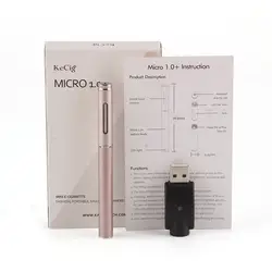 Kamry MICRO 1.0 + VAPE ручка комплект с 170 мАч Батарея поле mod заправка верхней все-в-одном электронной сигареты испаритель VAPE ручка комплект