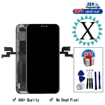 LCD For Iphone X  LCD Display Touch Screen AAA+ Quality Tested No Dead Pixel Digitizer Assembly For iphone X display