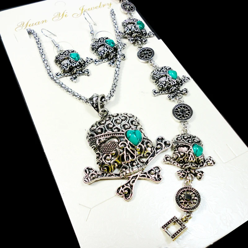 Модное ювелирное изделие, хит, 6 стилей, винтажный античный серебряный Малахитовый ювелирный набор, ожерелье, Подвеска для женщин, ювелирные наборы