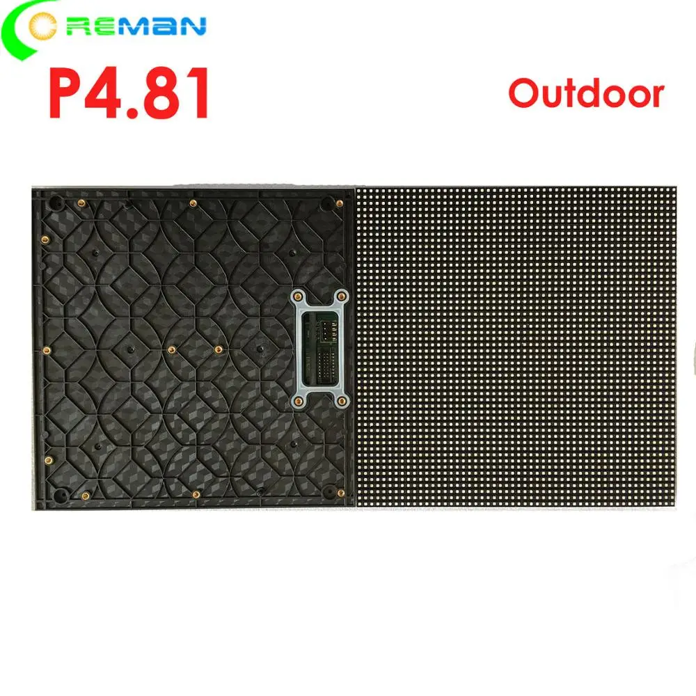 

Good price high quality outdoor P4.81 led module rgb matrix , led video wall for tv movie night club bar
