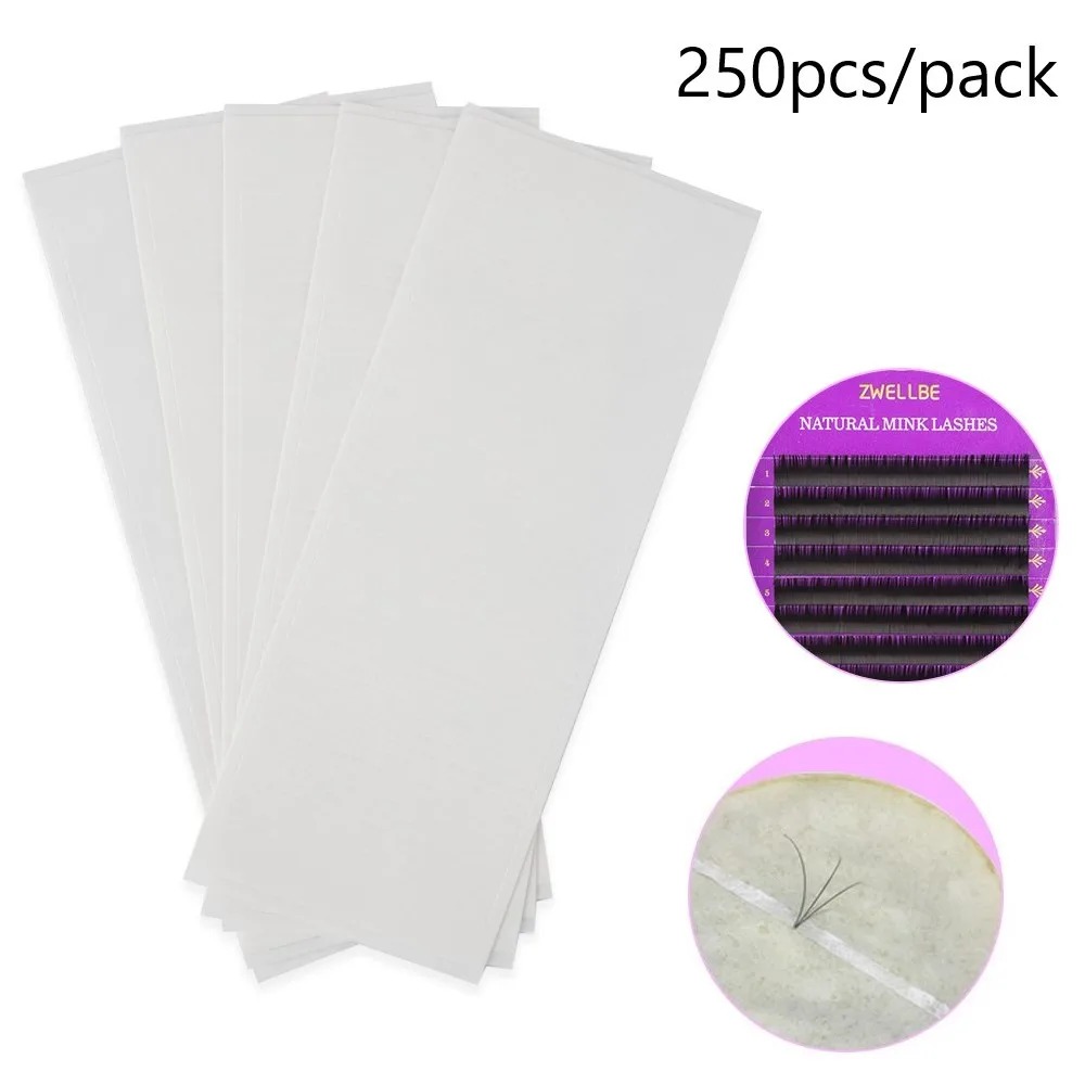 

250pcs Blooming Eyelash Extension Assistant Disposable Adhesive Tape Keep Flower Eyelashes Grafting Cluster Saving Makeup Tools