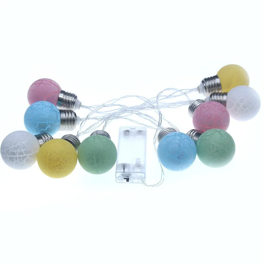 

1.5m LED Cotton Ball Light String Outdoor Garland Light Holiday Wedding Christmas Party Bedroom Fairy night Lights Decoration