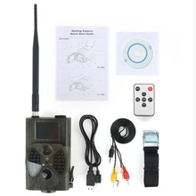 Горячая 12MP электронная почта MMS GSM 1080 P ночного видения охотничья ловушка HC300M Дикая камера Trail камера дикой природы
