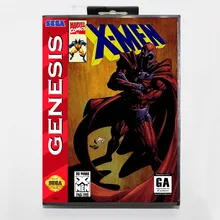 X men 1 игровой картридж 16 бит MD игровая карта с розничной коробкой для sega Mega Drive