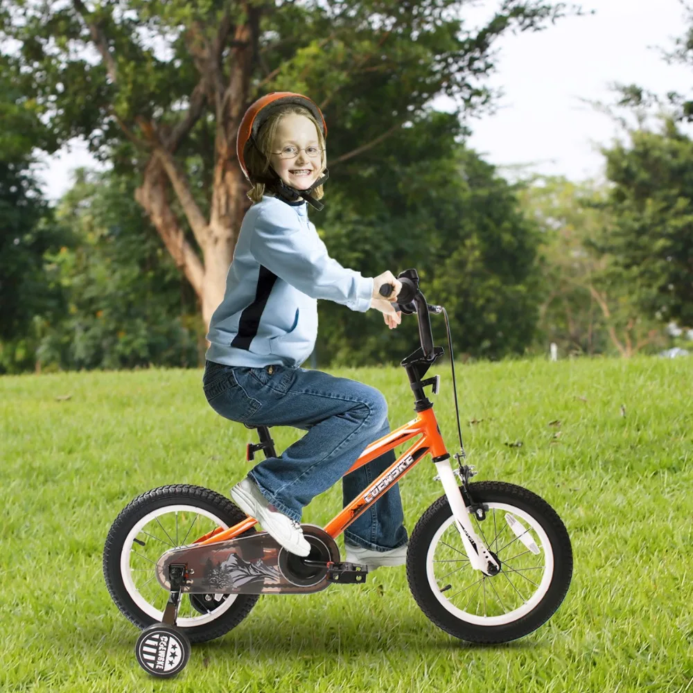Discount BMX Cycling Kid Bikes Children Bicycle Girl Boy 12-16 inch Training Wheel 5