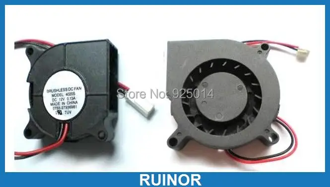 

10 PCS DC 12V Cooling Blower Fans Turbine Brushless Fan 40 x 20mm 4020S
