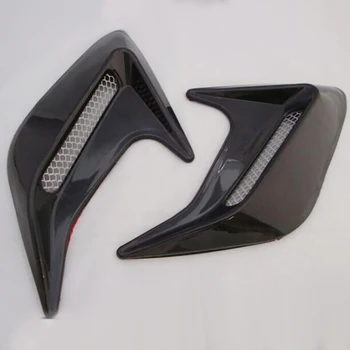 

Car Accessories Decorative Side Vents Stickers Decals Emblem Vent Grille Chrome