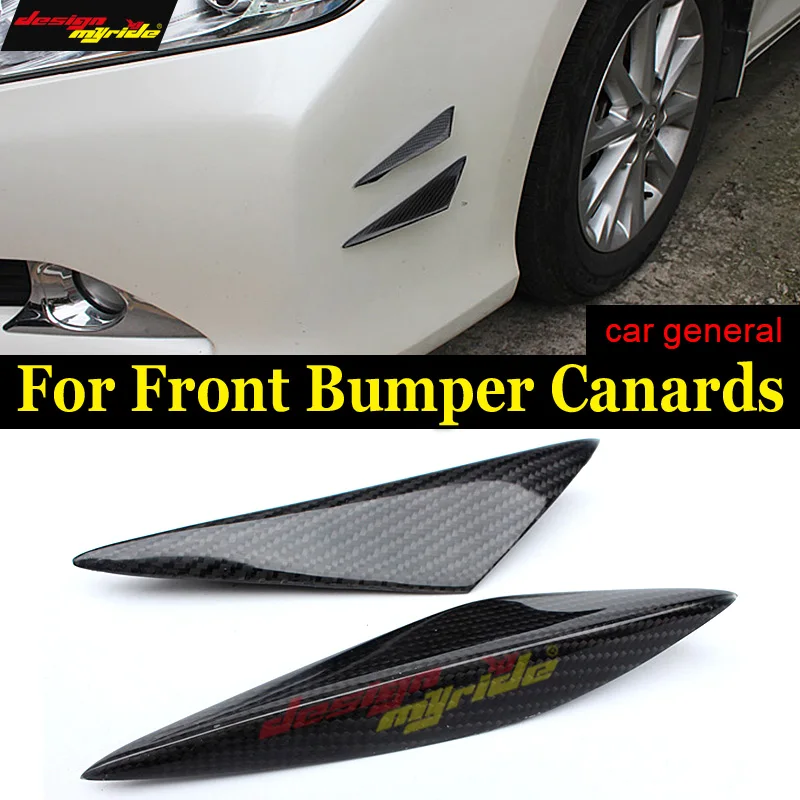

For BMW 6-Series High-quality 4Pcs Front Bumper Lip Splitter Fin Air Knife Auto Body Kit Car Spoiler Canards Valence Accessory