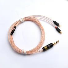 Ручная работа DIY 8 ядер один Кристалл Медь Hifi A2DC обновленный кабель для CKS1100 CKS1100IS CkR100 CKR90 E40 E50 E70