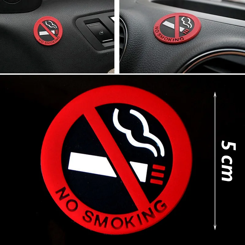 No Smoking Car Stickers decal Car-Styling for DACIA SANDERO STEPWAY Dokker Logan Duster Lodgy